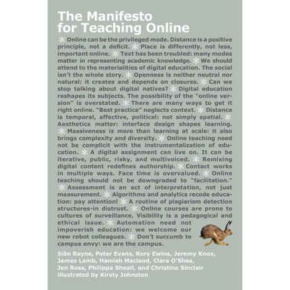 The Manifesto for Teaching Online (The MIT Press)