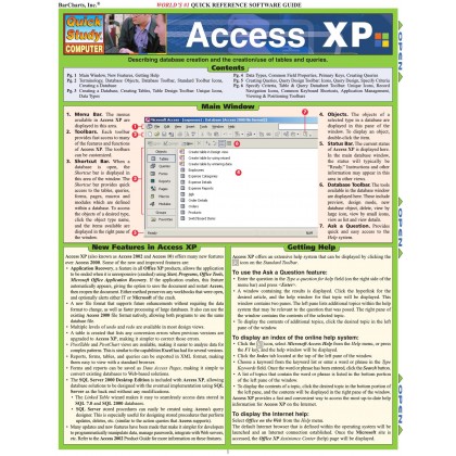 Access XP (Quick Study Computer)