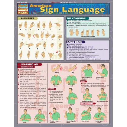 American Sign Language (Quick Study Academic)