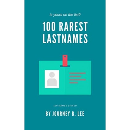 100 Rarest Last Names 100 Rarest Last Names