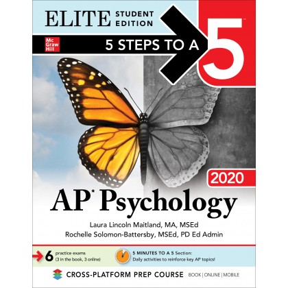 5 Steps to a 5: AP Psychology 2020 (5 Steps to a 5), Elite Student Edition	 5 Steps to a 5: AP Psychology 2020 (5 Steps to a 5), Elite Student Edition